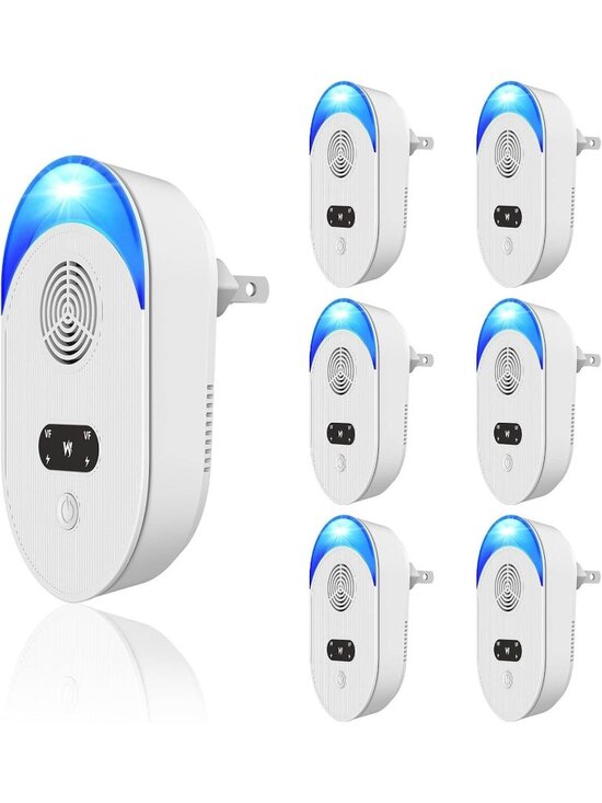 WHIHICO Other - Upgraded Version Ultrasonic Pest & Insect Repeller, Ultrasonic Repellent Ro